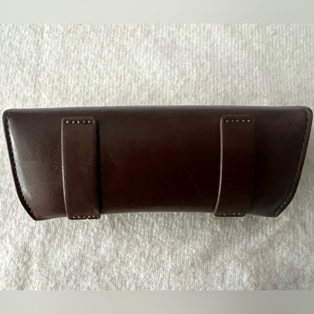 Vintage Brown Leather Polo Ralph Lauren Glasses 👓 case. - Picture 12 of 13